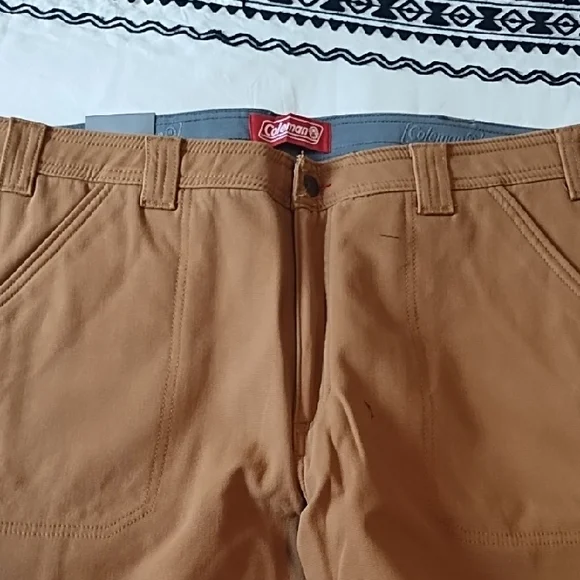 Coleman Fleece-Lined Pants, Color:Toffee, Sz. W36 x L30 - Picture 5 of 5